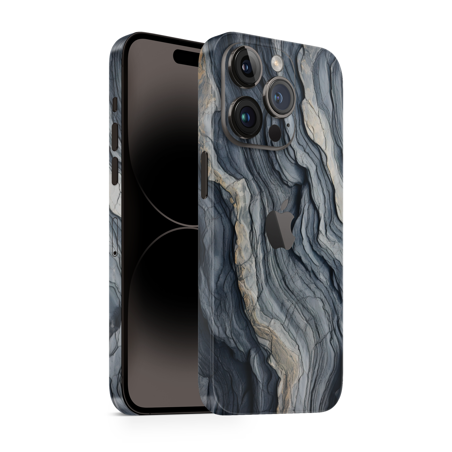 iPhone 15 Pro Max Skin Black Rock