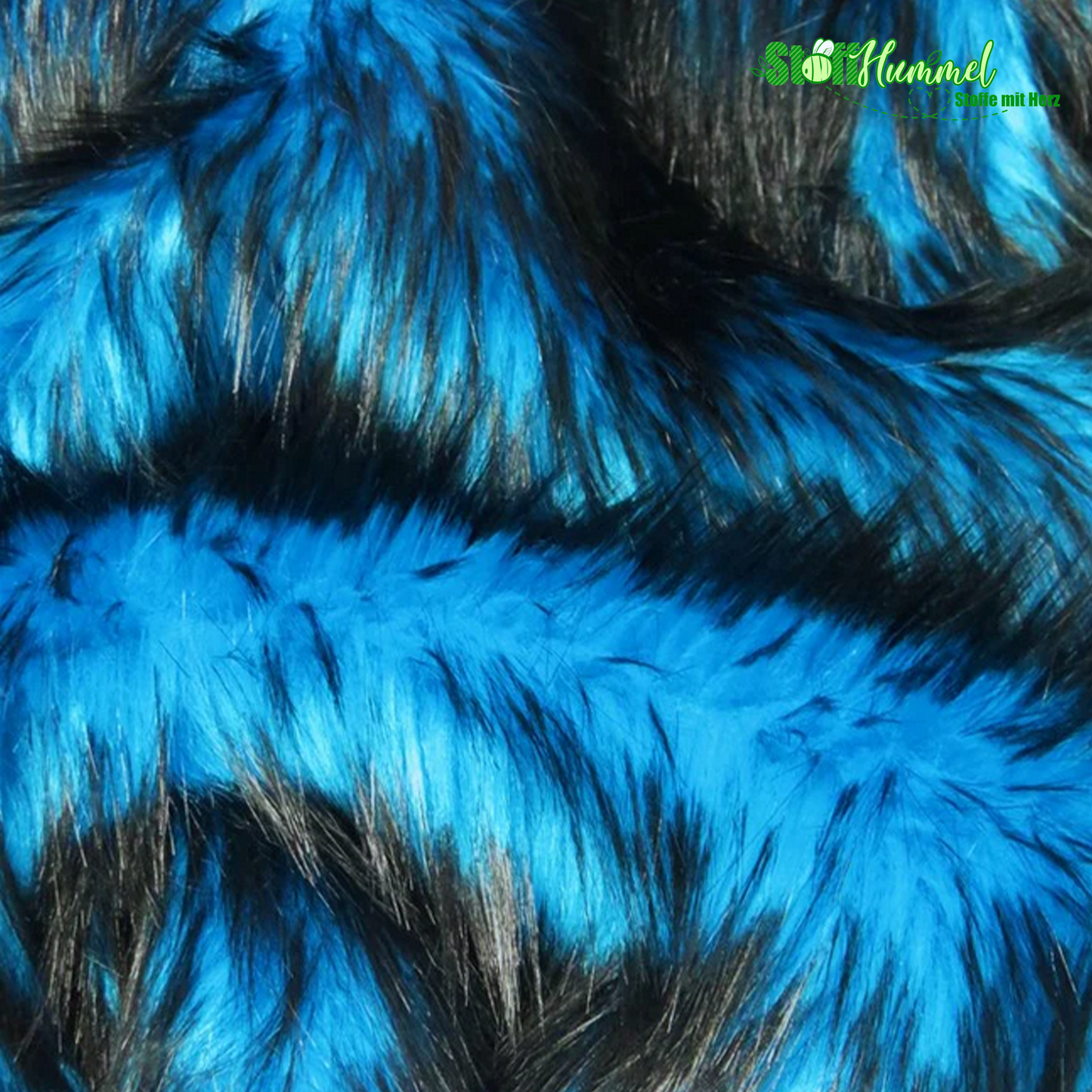 Ecoshag™ Neon Poison Spike Shag Faux Fur Fabric