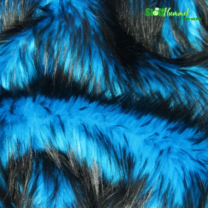 Ecoshag™ Neon Poison Spike Shag Faux Fur Fabric