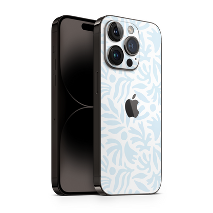 iPhone 14 Pro Skin Koralle Blau