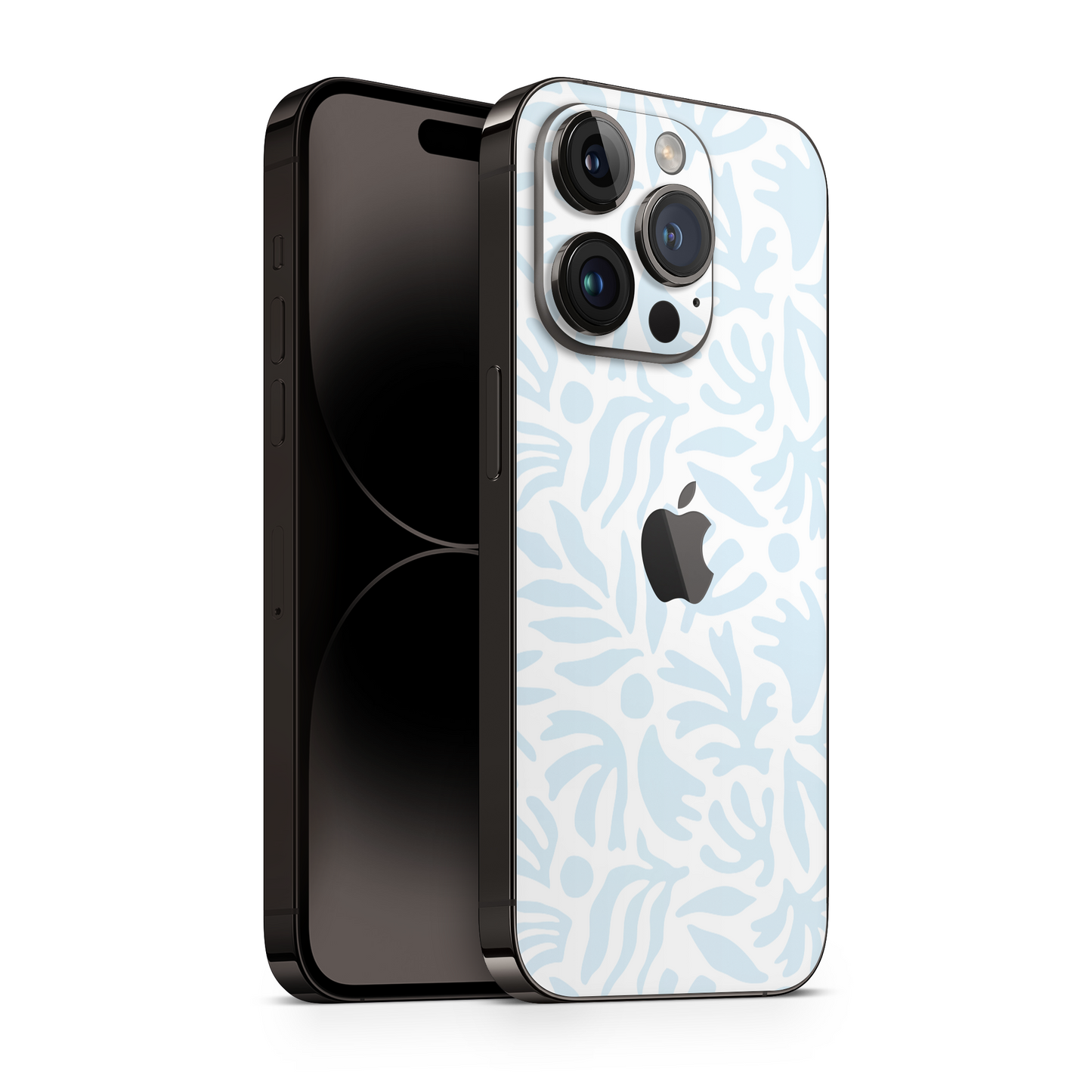 iPhone 16 Pro Skin Koralle Blau