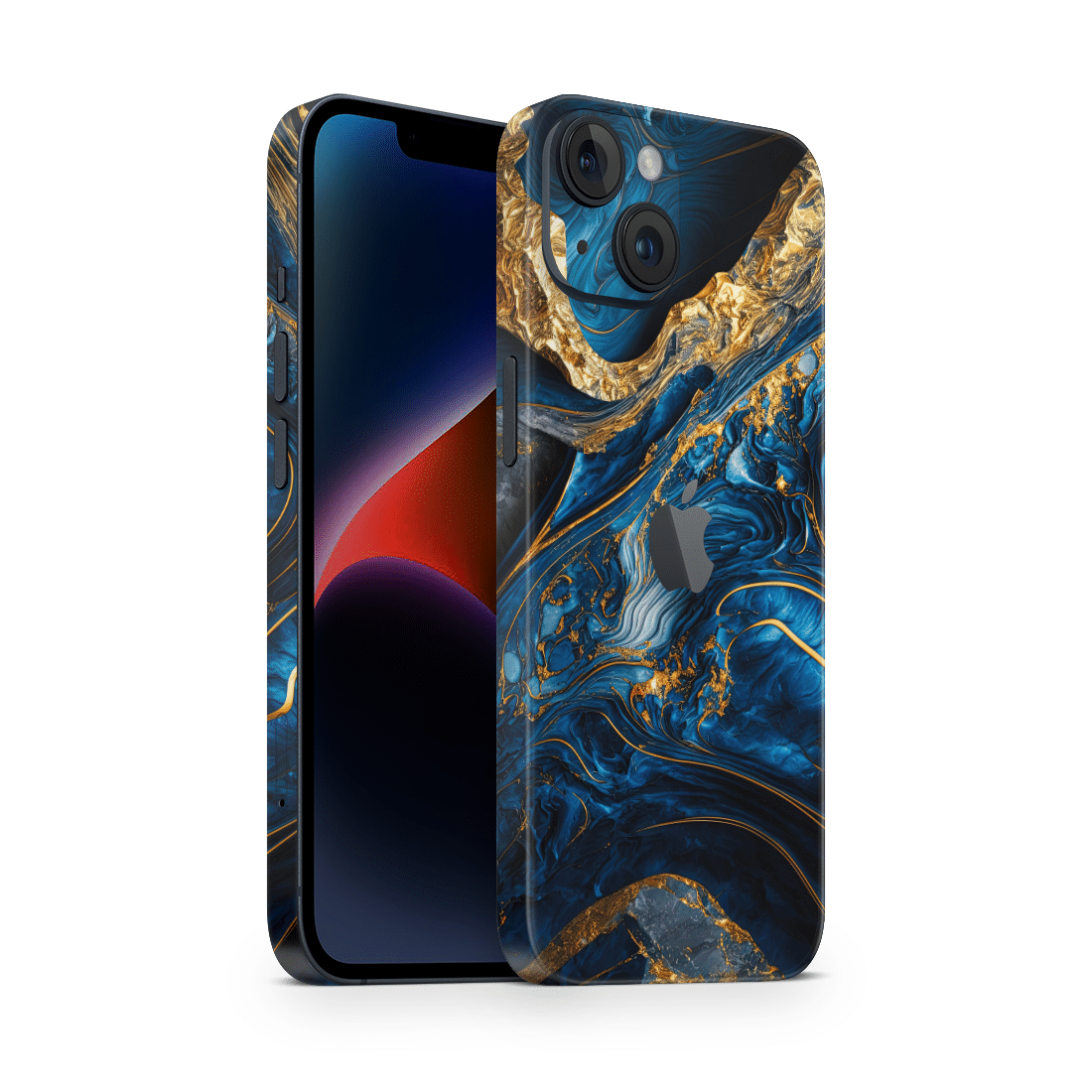 iPhone 14 Plus Skin Luxury Blue II