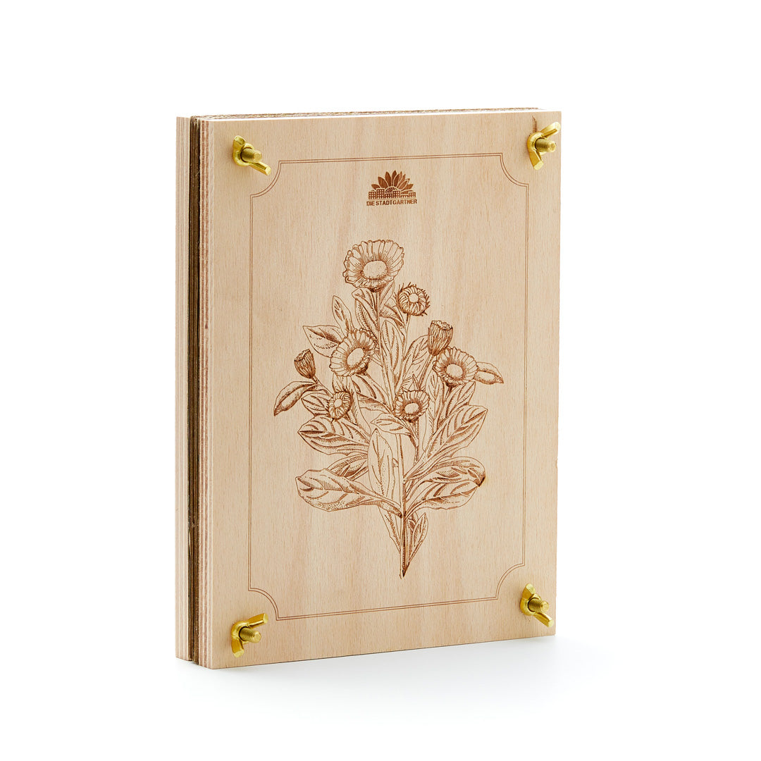 Flower press for flowers, blossoms &amp; co.