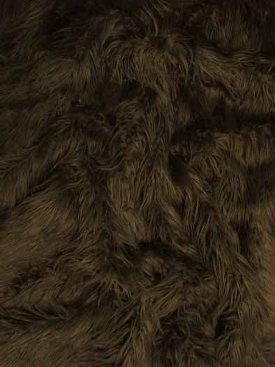 EcoShag™ Solid Mongolian Shaggy Fur – Langfloriges Kunstfell