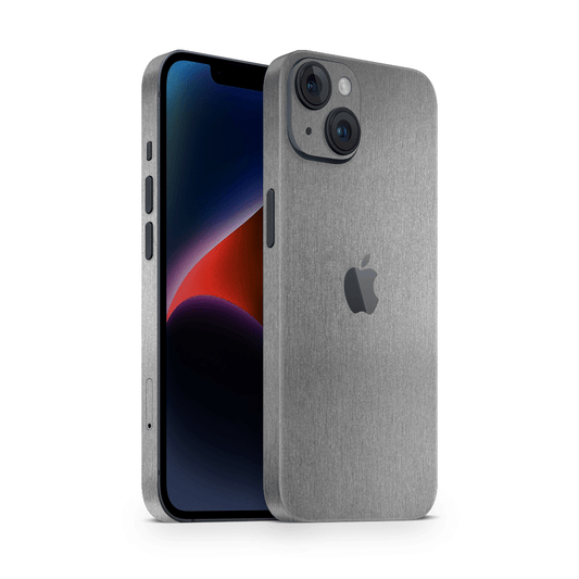 iPhone 14 Skin Brushed Titanium