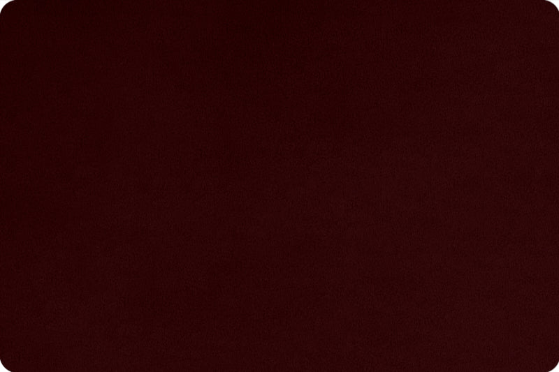Shannon Minky Cuddle 3 - Black Cherry