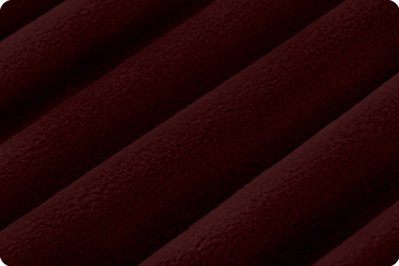 Shannon Minky Cuddle 3 - Black Cherry