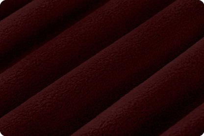 Shannon Minky Cuddle 3 - Black Cherry