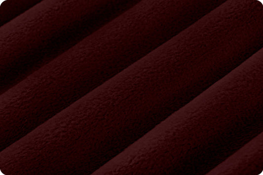 Shannon Minky Cuddle 3 - Black Cherry