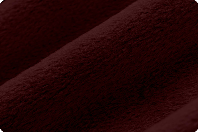 Shannon Minky Cuddle 3 - Black Cherry