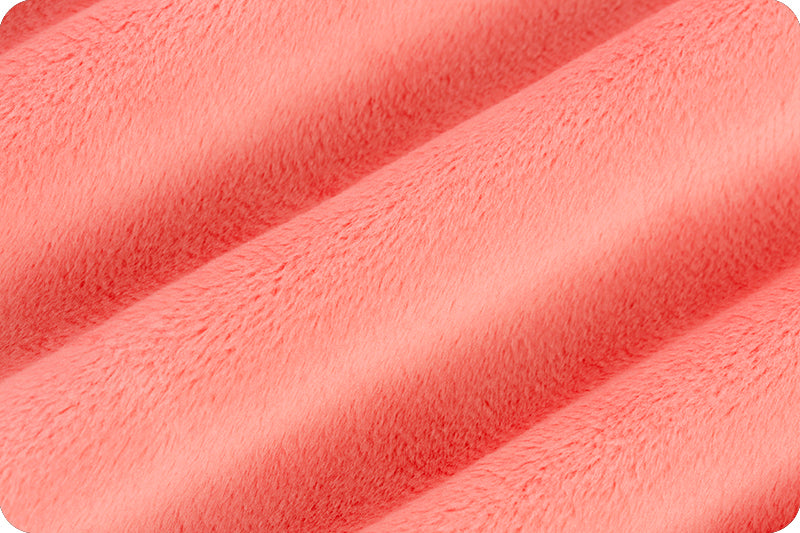 Shannon Minky Cuddle 3 - Coral