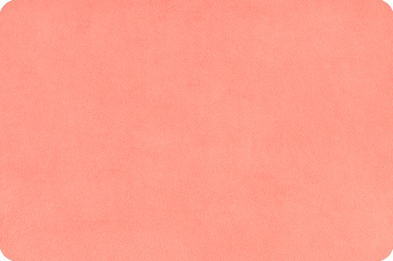 Shannon Minky Cuddle 3 - Coral