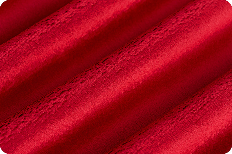 Shannon Minky Cuddle 3 - Crimson