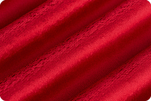 Shannon Minky Cuddle 3 - Crimson