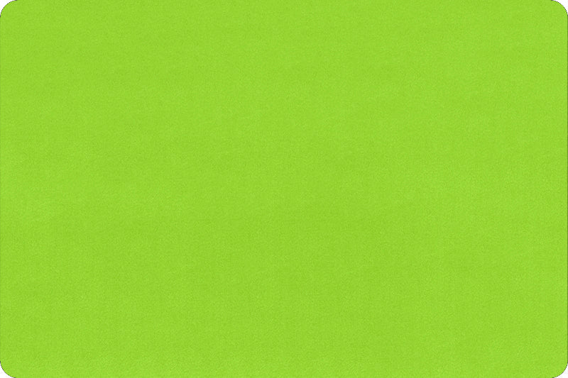 Shannon Minky Cuddle 3 - Dark Lime