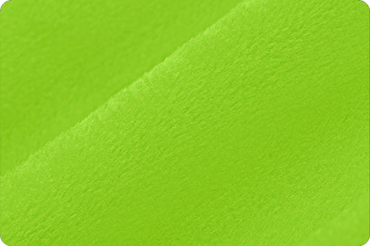Shannon Minky Cuddle 3 - Dark Lime