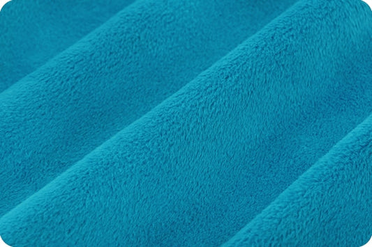 Shannon Minky Cuddle 3 - Dark Turquoise