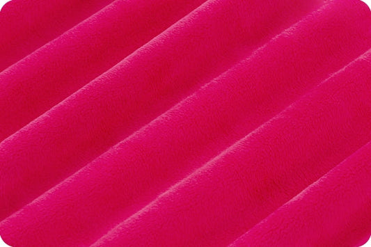 Shannon Minky Cuddle 3 - Fuchsia