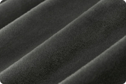 Shannon Minky Cuddle 3 - Gun Metal