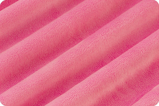 Shannon Minky Cuddle 3 - Hot Pink