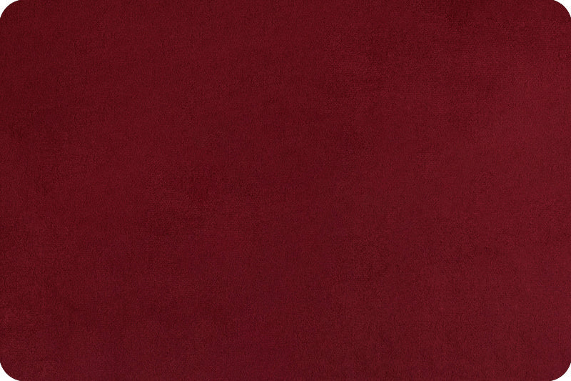 Shannon Minky Cuddle 3 - Merlot