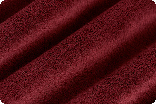 Shannon Minky Cuddle 3 - Merlot