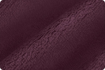 Shannon Minky Cuddle 3 - Plumwine