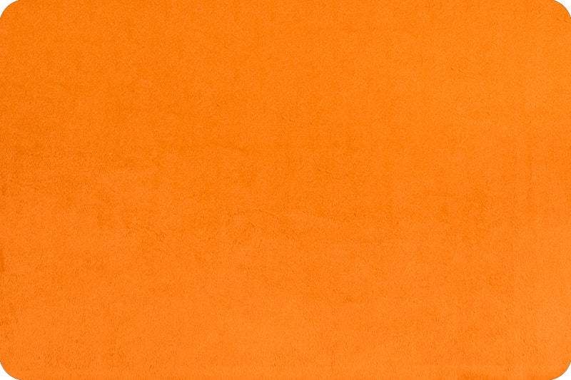 Shannon Minky Cuddle 3 - Pumpkin