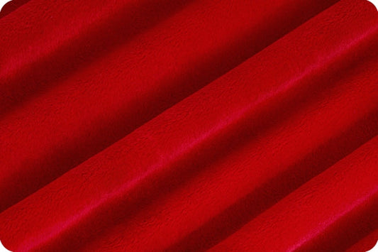 Shannon Minky Cuddle 3 - Scarlet