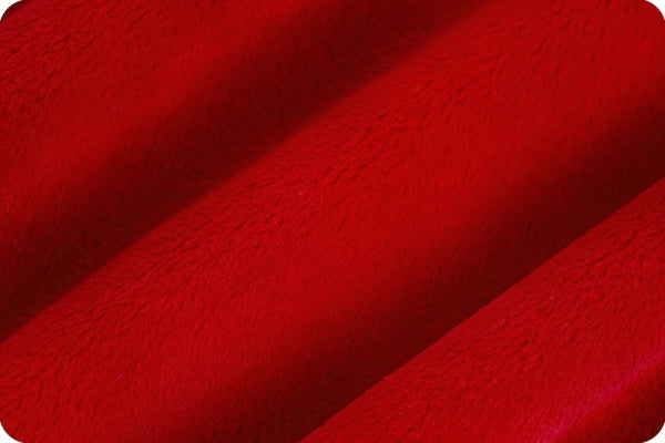 Shannon Minky Cuddle 3 - Scarlet