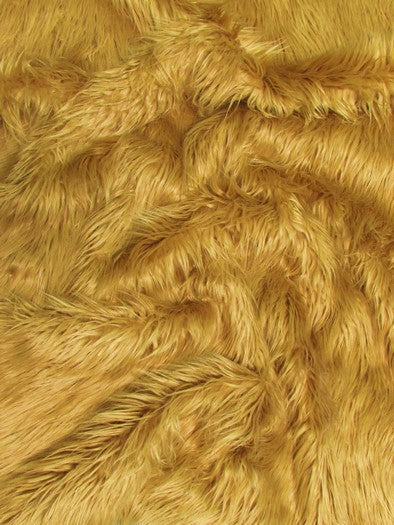 EcoShag™ Solid Mongolian Shaggy Fur – Langfloriges Kunstfell