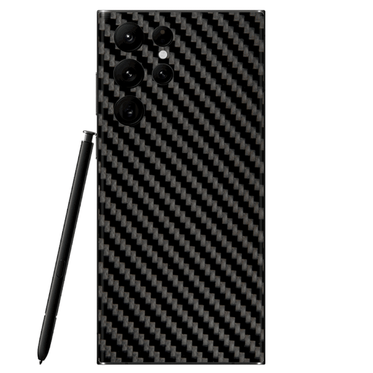 Galaxy S22 Ultra Skin Carbon Schwarz