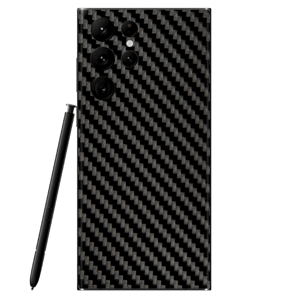Galaxy S22 Skin Carbon Schwarz