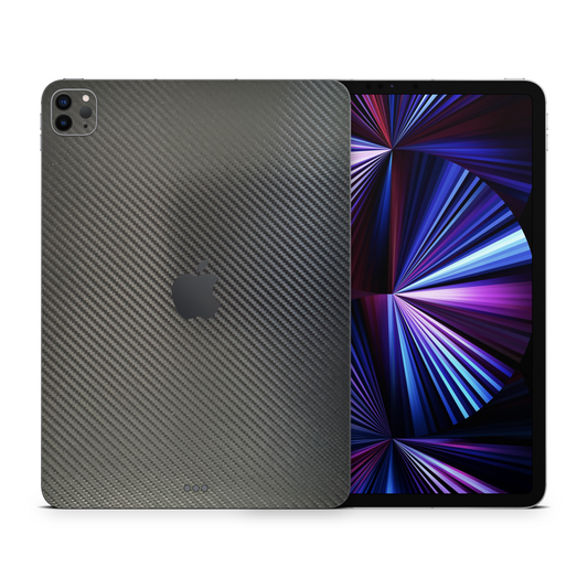 iPad Pro 12,9" 2021 Skin Carbon Schwarz