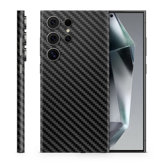 Galaxy S25 Ultra Skin Carbon Schwarz