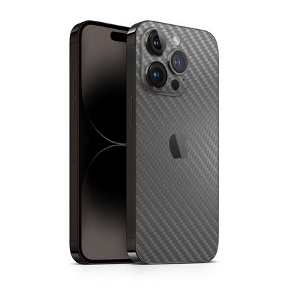 iPhone 16 Pro Skin Carbon Anthrazit