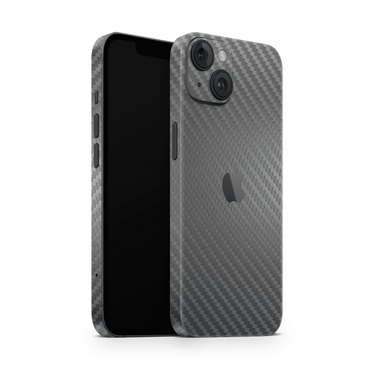 iPhone 12 Skin Carbon Anthrazit