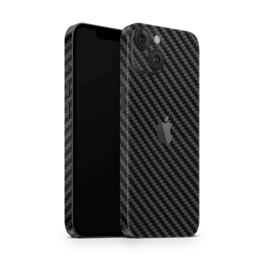 iPhone 12 Skin Carbon Schwarz
