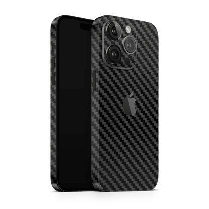 iPhone 16 Pro Skin Carbon Schwarz