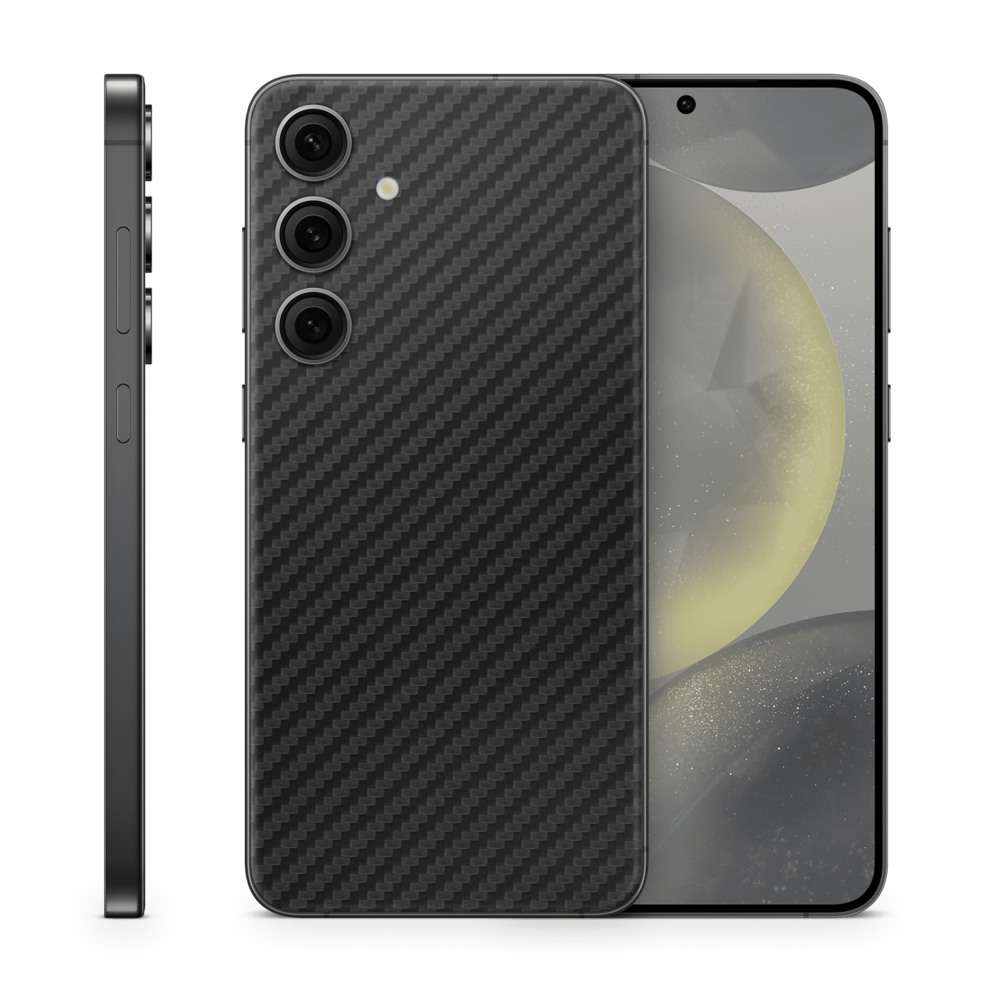 Galaxy S24 Plus Skin Carbon Schwarz