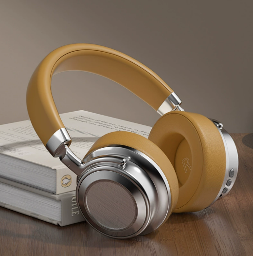 Retro Bluetooth 5.4 Kopfhörer HiFi Bass 38h Akku Gaming Low Latency