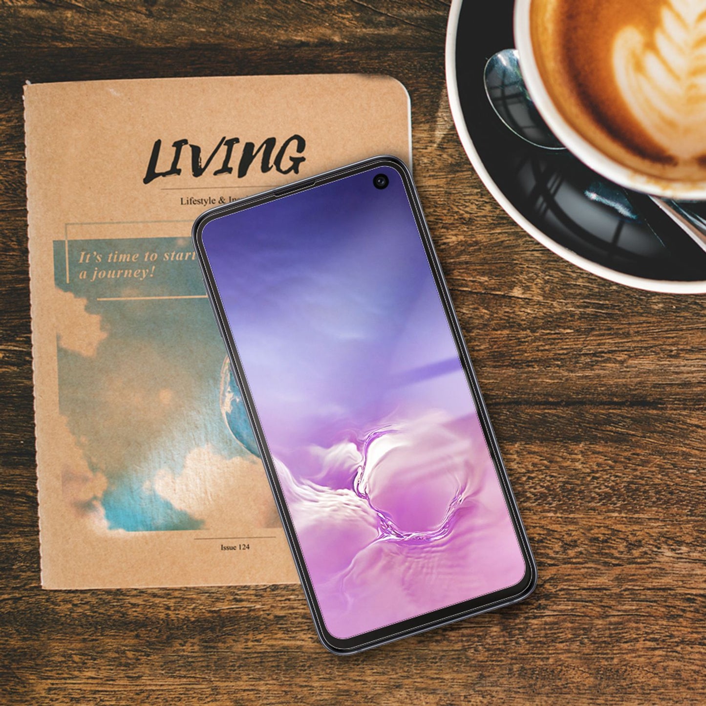 NALIA (2-Pack) Schutzglas kompatibel mit Samsung Galaxy S10e, 9H Full-Cover Screen Display Schutz, Handy Schutzfolie Bildschirm-Abdeckung Schutz-Film Protector Tempered Glass - Transparent Schwarz