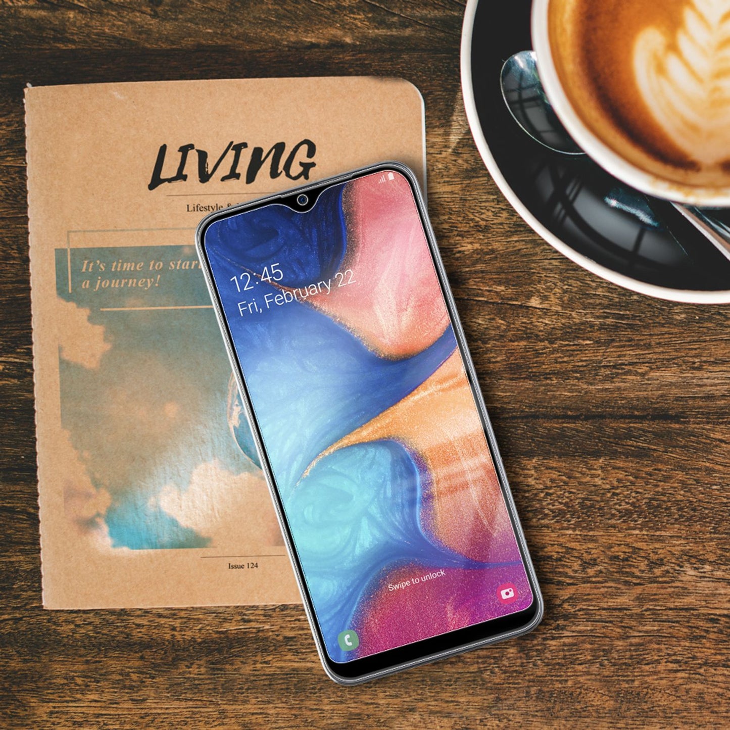 NALIA (2-Pack) Schutzglas kompatibel mit Samsung Galaxy A20e, 9H Full-Cover Screen Display Schutz, Handy Schutzfolie Bildschirm-Abdeckung Schutz-Film Protector Tempered Glass - Transparent Schwarz
