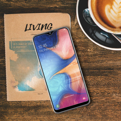 NALIA (2-Pack) Schutzglas kompatibel mit Samsung Galaxy A20e, 9H Full-Cover Screen Display Schutz, Handy Schutzfolie Bildschirm-Abdeckung Schutz-Film Protector Tempered Glass - Transparent Schwarz