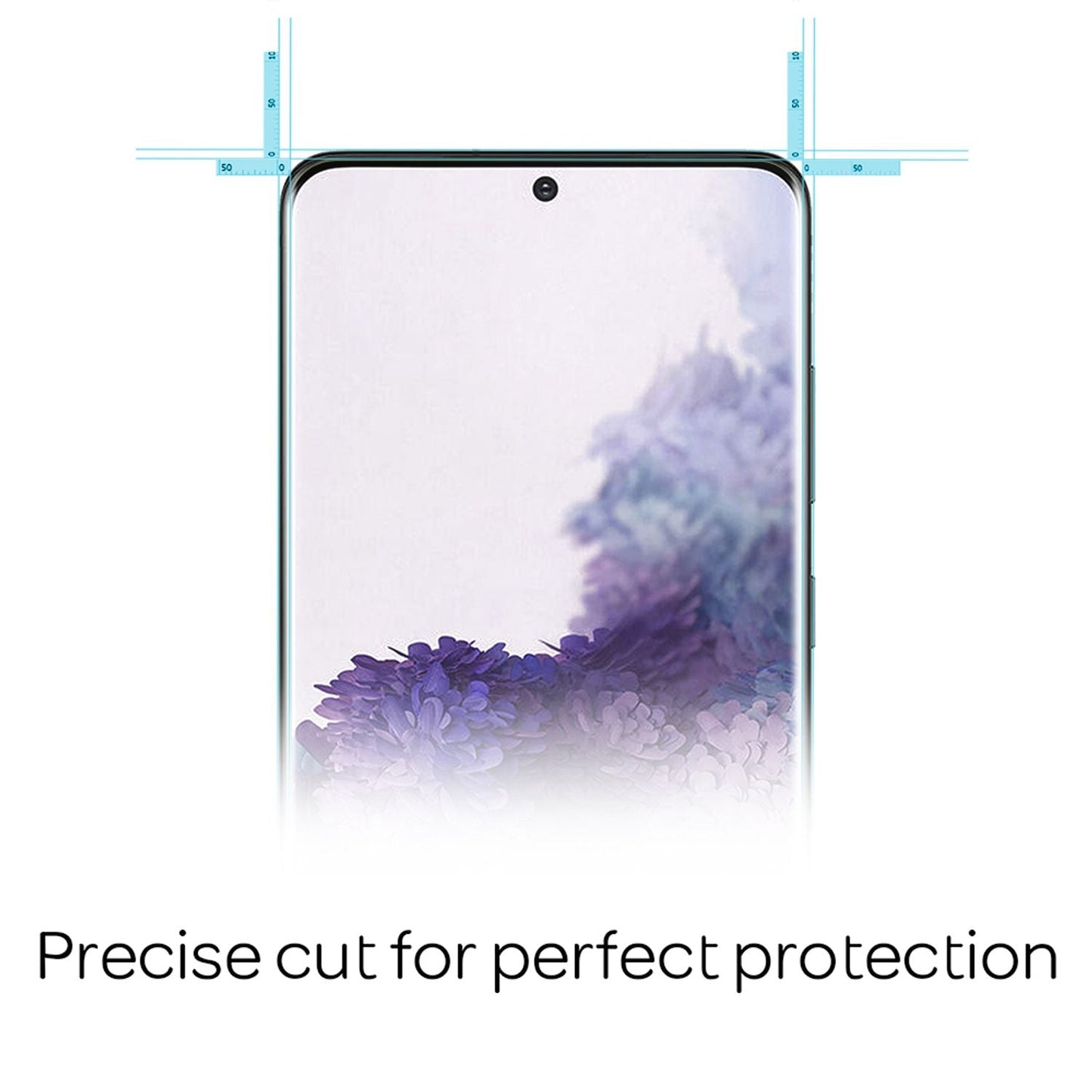 NALIA (2x) Schutzglas kompatibel mit Samsung Galaxy S20 Ultra Glas, 9H Full-Cover Hartglas Displayschutzfolie Screen Protector, Handy Bildschirm-Abdeckung Displayschutz Tempered Glass HD Schutzfolie