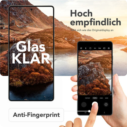 NALIA 2x Schutzglas für Samsung Galaxy S25 Ultra – Montagerahmen & 9H Full-Screen – ARMORGLASSX PRO (Glasfolie Transparent & Case-Friendly) – Marke aus Berlin