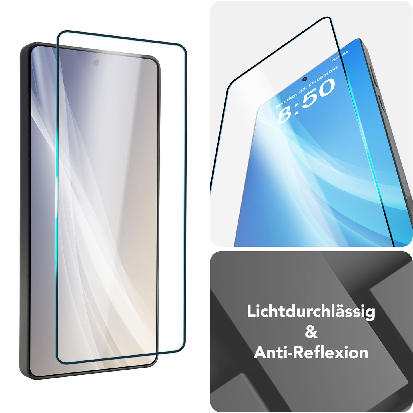 NALIA 2x Schutzglas für Samsung Galaxy S25 Ultra – Montagerahmen & 9H Full-Screen – ARMORGLASSX PRO (Glasfolie Transparent & Case-Friendly) – Marke aus Berlin