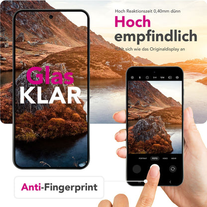 NALIA 2x Schutzglas für Google Pixel 9a – Full-Screen Schutz 9H & Hüllenfreundlich – ARMORGLASSX (Display Glasfolie Transparent & 9H Härte) – Marke aus Berlin