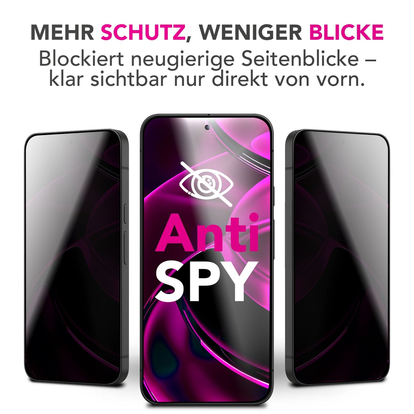 NALIA Blickschutzglas für Google Pixel 10 / 10 Pro – Härte 9H & Kratzfest – ANTISPYX (Privacy Full-Cover) – Marke aus Berlin