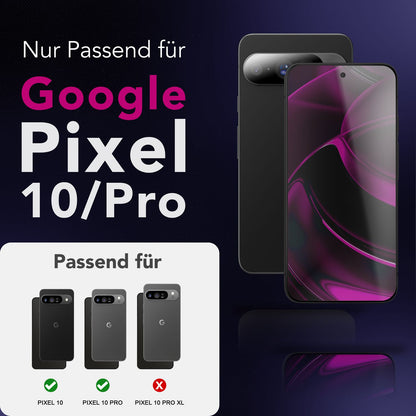 NALIA Blickschutzglas für Google Pixel 10 / 10 Pro – Härte 9H & Kratzfest – ANTISPYX (Privacy Full-Cover) – Marke aus Berlin